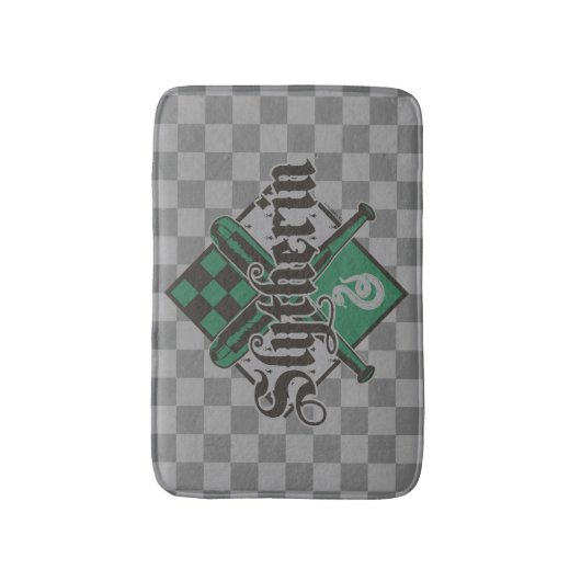 Harry Potter Slytherin | QUIDDITCH™ Crest Badematte (Vorderseite Vertikal)