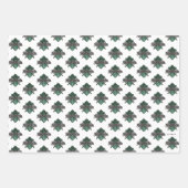 Harry Potter Slytherin | QUIDDITCH™ Crest Geschenkpapier Set (Vorderseite)