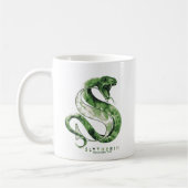Harry Potter | SLYTHERIN™ Schlange Wasserfarbe Kaffeetasse (Links)