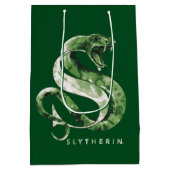 Harry Potter | SLYTHERIN™ Schlange Wasserfarbe Mittlere Geschenktüte (Rückseite)