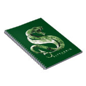 Harry Potter | SLYTHERIN™ Schlange Wasserfarbe Notizblock (Rechte Seite)