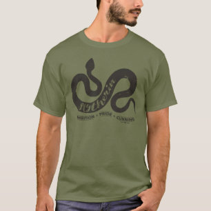 Harry Potter   SLYTHERIN™ Silhouette Typografie T-Shirt