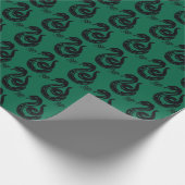 Harry Potter | Slytherin Snake Icon Geschenkpapier (Ecke)