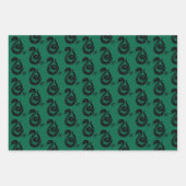 Harry Potter | Slytherin Snake Icon Geschenkpapier Set (Vorderseite)