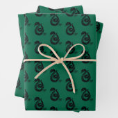 Harry Potter | Slytherin Snake Icon Geschenkpapier Set (Beispiel)