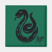 Harry Potter | Slytherin Snake Icon Magnet (Vorne)