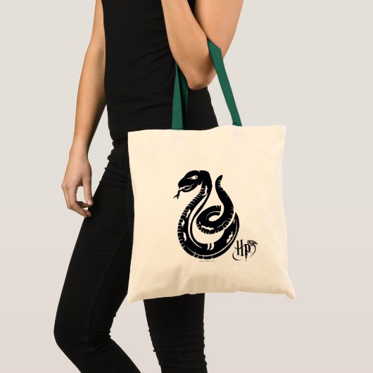 Harry Potter | Slytherin Snake Icon Tragetasche (Vorderseite (Produkt))
