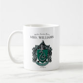 Harry Potter | Slytherin Teacher Personalisiert Kaffeetasse (Links)
