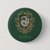 HARRY POTTER™ | SLYTHERIN™ Wappen Button (Vorderseite)