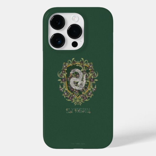 HARRY POTTER™ | SLYTHERIN™ Wappen Case-Mate iPhone Hülle (Rückseite)