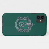 Harry Potter | Slytherin Wappen Green Case-Mate iPhone Hülle (Rückseite (Horizontal))