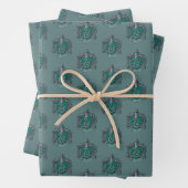 Harry Potter | Slytherin Wappen Green Geschenkpapier Set (Beispiel)