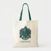 Harry Potter | Slytherin Wappen Green Large Tasche (Vorne)