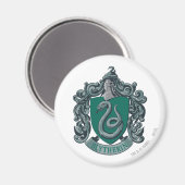 Harry Potter | Slytherin Wappen Green Magnet (Vorderseite/Rückseite)