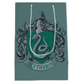 Harry Potter | Slytherin Wappen Green Mittlere Geschenktüte (Rückseite)