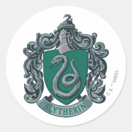Harry Potter | Slytherin Wappen Green Runder Aufkleber