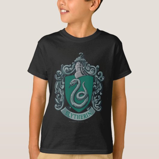 Harry Potter | Slytherin Wappen Green T-Shirt (Vorderseite)