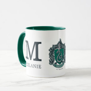 Harry Potter   Slytherin Wappen Green Tasse