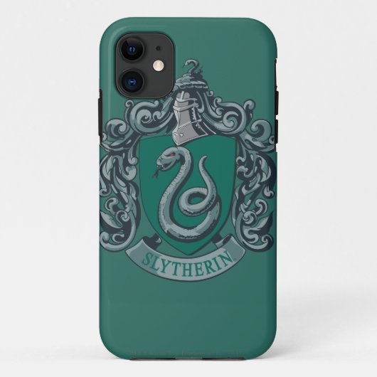 Harry Potter | Slytherin Wappen Grün Case-Mate iPhone Hülle (Rückseite)