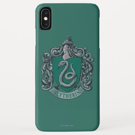 Harry Potter | Slytherin Wappen Grün Case-Mate iPhone Hülle (Rückseite)