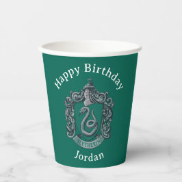Harry Potter | Slytherin-Wappen Grün Pappbecher