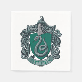 Harry Potter | Slytherin Wappen Grün Serviette