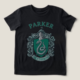 Harry Potter   Slytherin Wappen Grün Tri-Blend Shirt