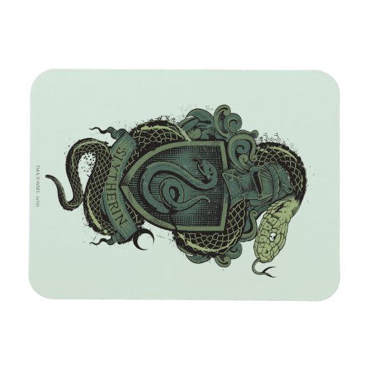 Harry Potter | Slytherin-Wappen Magnet (Horizontal)