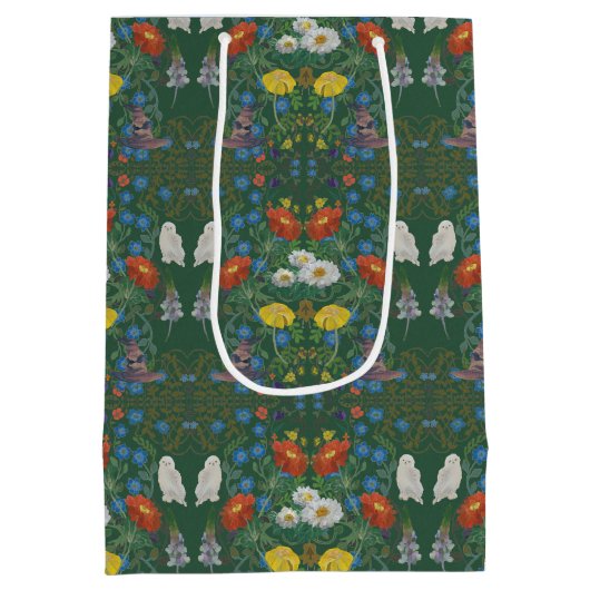 HARRY POTTER™ | SLYTHERIN™ Wappen Mittlere Geschenktüte (Rückseite)