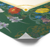 HARRY POTTER™ | SLYTHERIN™ Wappen Poster (Ecke)