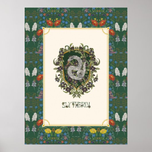 HARRY POTTER™ | SLYTHERIN™ Wappen Poster (Vorne)