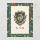 HARRY POTTER™ | SLYTHERIN™ Wappen Postkarte (Vorderseite)