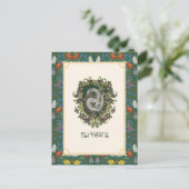HARRY POTTER™ | SLYTHERIN™ Wappen Postkarte (Stehend Vorderseite)