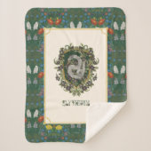 HARRY POTTER™ | SLYTHERIN™ Wappen Sherpadecke (Vorderseite)