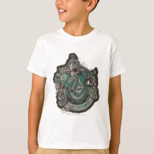Harry Potter Slytherin Wappen - Vintag T-Shirt