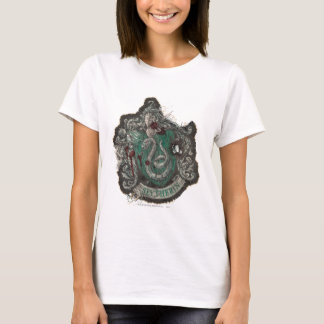 Harry Potter | Slytherin Wappen - Vintag T-Shirt