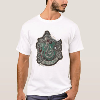 Harry Potter | Slytherin Wappen - Vintag T-Shirt