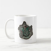 Harry Potter | Slytherin-Wappen - Vintage Kaffeetasse (Links)