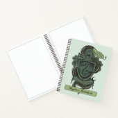 Harry Potter | Slytherin-Wappen Zeichnend Notizblock (Innenseite)