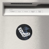 Harry Potter | Socken Typografie "Free Dobby" Magnet (In Situ (Geschirrspüler))