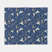 HARRY POTTER™ Sommer-Sonnenwende-Icon-Muster Fleecedecke (Vorderseite (Horizontal))
