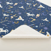HARRY POTTER™ Sommer-Sonnenwende-Icon-Muster Sherpadecke (3/4)