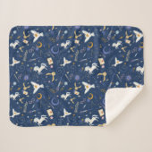 HARRY POTTER™ Sommer-Sonnenwende-Icon-Muster Sherpadecke (Vorderseite (Horizontal))