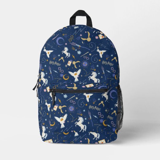 HARRY POTTER™ Sommersonnenwende-Icon-Muster Bedruckter Rucksack (Vorderseite)