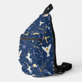 HARRY POTTER™ Sommersonnenwende-Icon-Muster Crossbody Bag (Rechte Ecke)