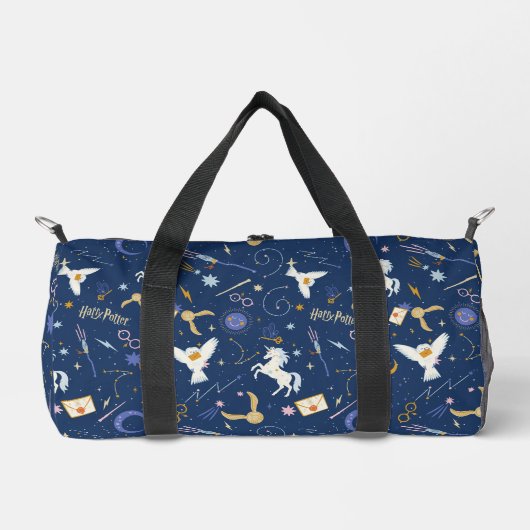 HARRY POTTER™ Sommersonnenwende-Icon-Muster Duffle Bag (Vorderseite)
