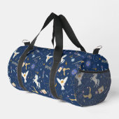 HARRY POTTER™ Sommersonnenwende-Icon-Muster Duffle Bag (Rechte Ecke)
