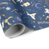 HARRY POTTER™ Sommersonnenwende-Icon-Muster Geschenkpapier (Rolleneckpunkt)