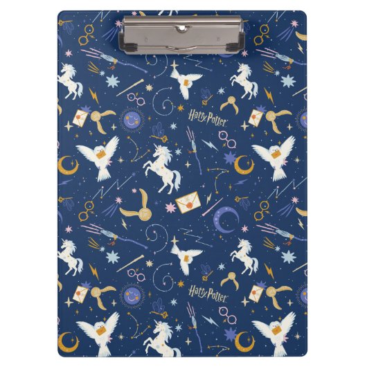 HARRY POTTER™ Sommersonnenwende-Icon-Muster Klemmbrett (Vorderseite)