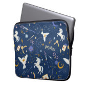 HARRY POTTER™ Sommersonnenwende-Icon-Muster Laptopschutzhülle (Vorderseite Links)